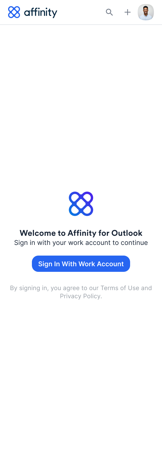 Affinity for Outlook